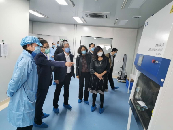 济南高新技术产业开发区管理委员会 高新时讯 国家市场监管总局到高新区督导疫情防控出口医疗器械质量安全